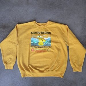 Pokemon Yellow Crewneck Sweater